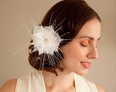 Feather Bloom Bridal Fascinator