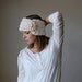 chunky wood button headband / the roanoke / fisherman