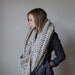 the alaskan chunky infinity scarf shawl hood / oatmeal