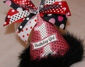 Black and Red Ladybug Dot Party Hat