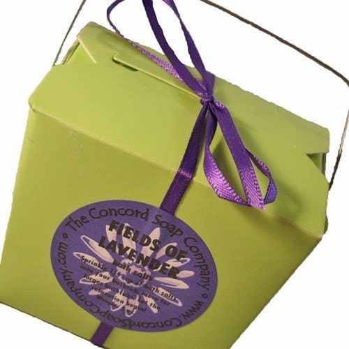 Fields of Lavender Handmade Bath Salts 5oz