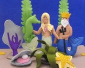 NEW - Under Sea Adventure Tote PDF Pattern (Mermaid, Neptune and Accessories)