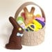 Felt Food Easter Basket - PDF DIY Pattern
