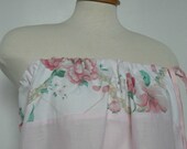 Floral Dress. Spring Fashion. Spring Dress. Romantic Dress. Womens Upcycled Dress. Baby Doll Dress. Valentines Dress.