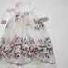 Spring Fashion. Upcycled Baby Clothing. Pillowcase Dress. Little Girls Dress. Pink Rose Dress.