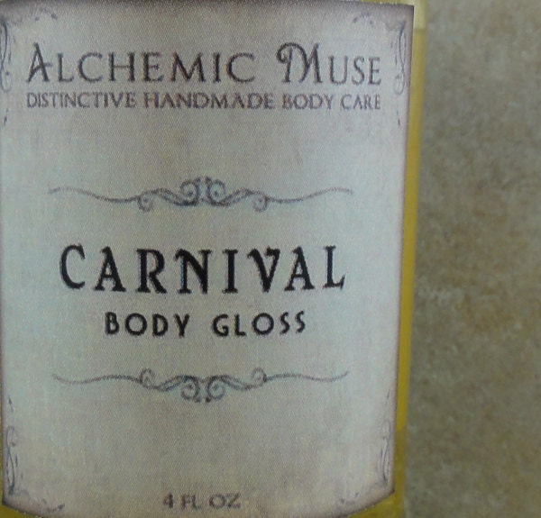 Carnival - Body Gloss - Pink Grapefruit, Cotton Candy, Caramel, Bourbon Vanilla