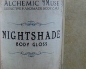 Nightshade - Body Gloss  - Bulgarian Lavender, Madagascar Vanilla, Chocolate