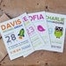 4x6 Custom Birth Announcements RESERVED for Christine