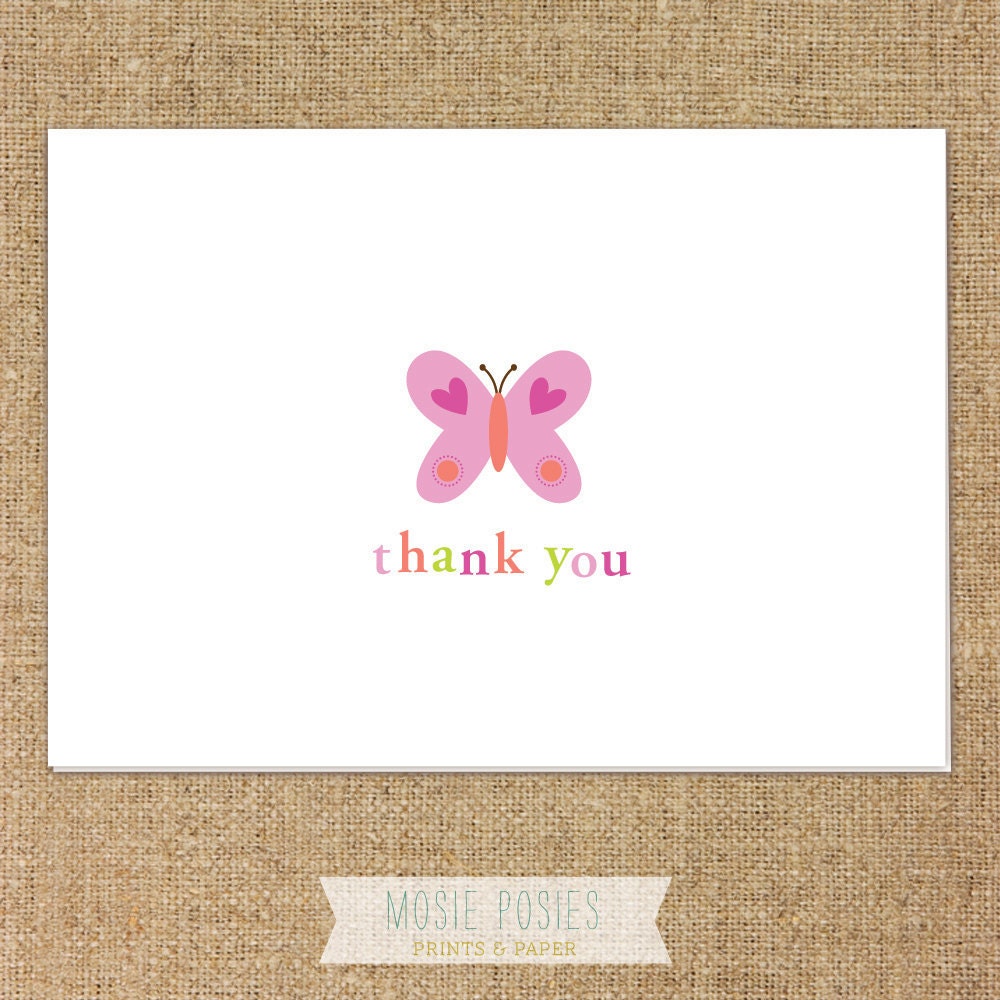 Custom Birth Announcement Print - BUTTERFLY Wall Art