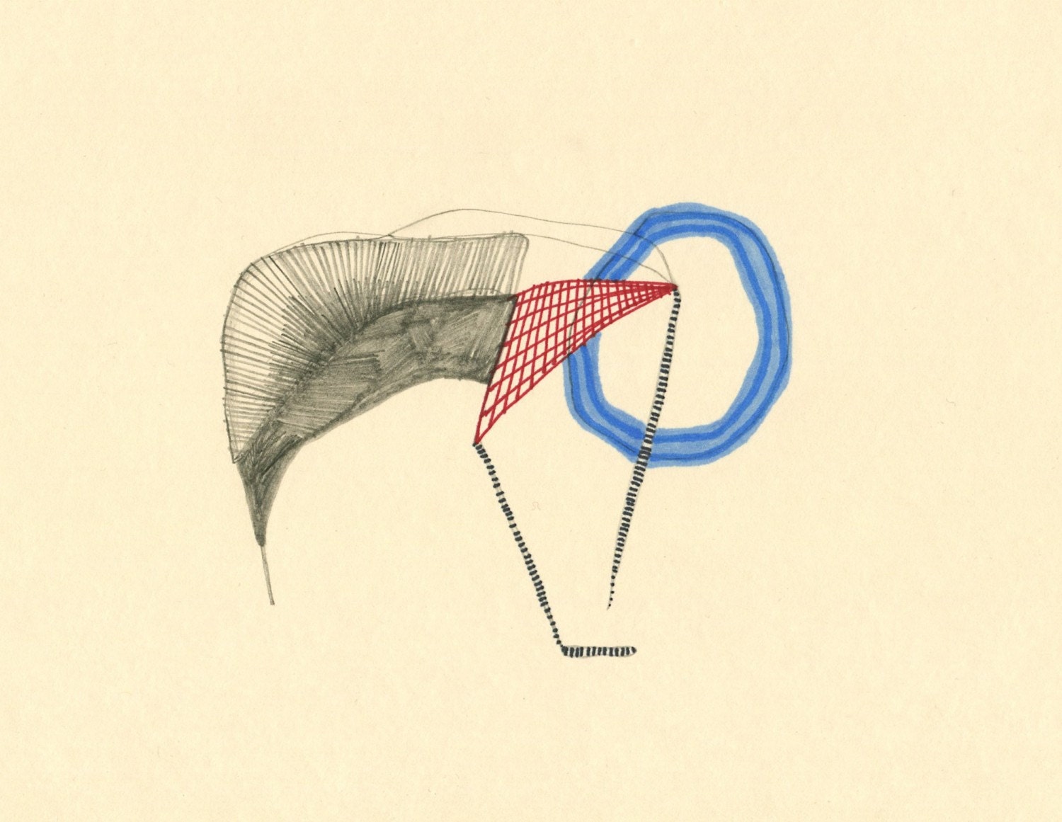 Spin Spin. 8 1/2 in. x 11 in. print