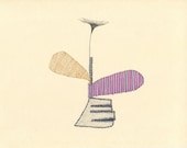 Winged. 8 1/2 in. x 11 in. print
