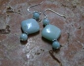 Aventurine and Sterling Silver Earrings