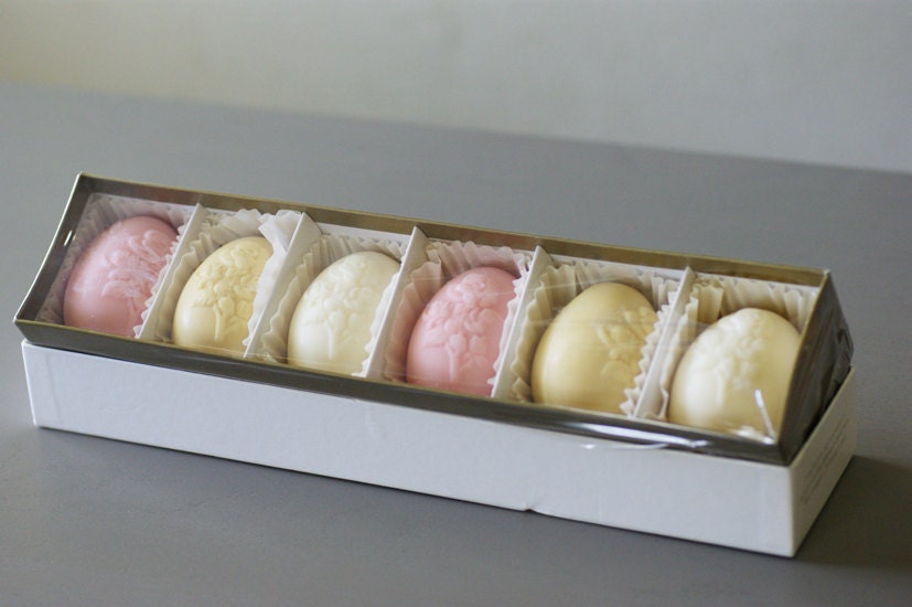 Pastel Egg Soaps Made in Scotland