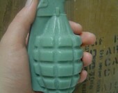 Army green hand grenade soap, home of the original hand grenade