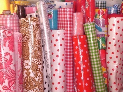 SAMPLE 6- PACK......Oilcloth & Laminated Cotton - You choose