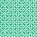 Laminated Cotton Fabric---Green Lattice Honey Child by Sis Boom --- Yardage