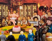 19x13 Photograph After dinner entertainment at Chateau Von Plastique Limited Edition Windup Dreams Photography by johnpurlia