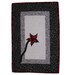 Quilted Wall Hanging Red Flower