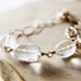 Jewelry Rose Gold Bracelet Gemstone Jewelry Crystal Quartz Fall Fashion