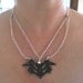 Rorschach necklace- Little ink blots for the modern woman