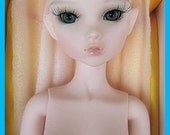 16" Mini MSD dollfie BJD Basic Normal skin Nabiya with two tone brown wig