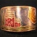 down home etched metal bracelet womens jewelry free shipping