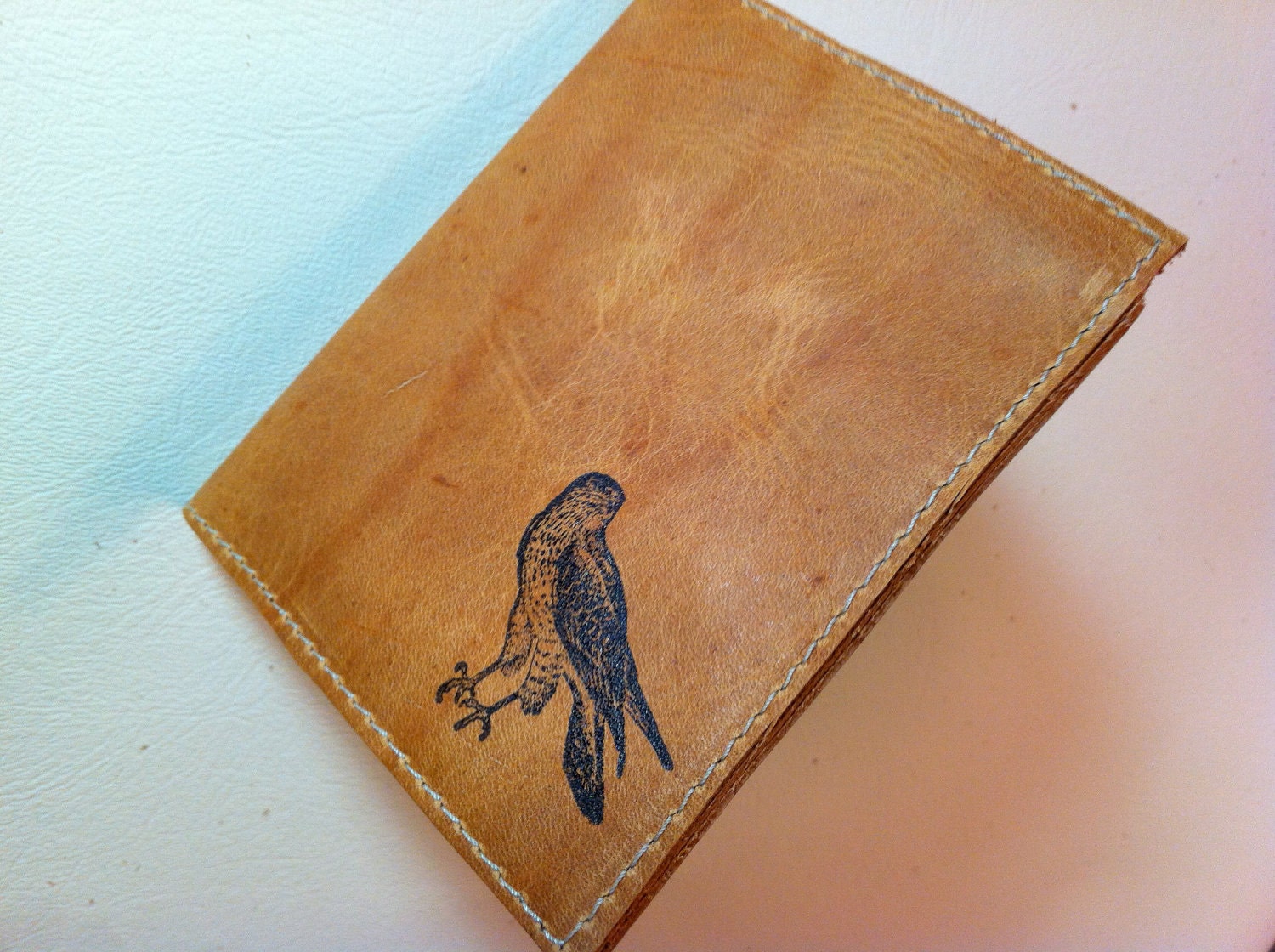 billfold wallet with card slots mens leather custom for you hawk