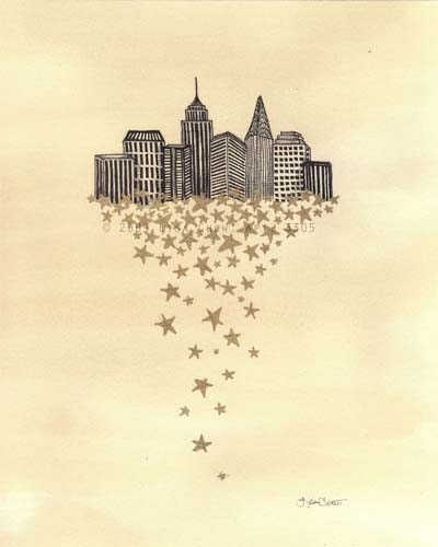 City of Stars Print - 8x10