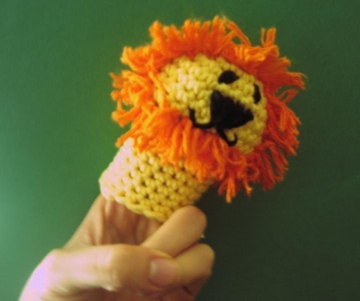 Leo the Lion, a puppet or baby mitten
