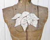 Birch bark necklace, Cluster