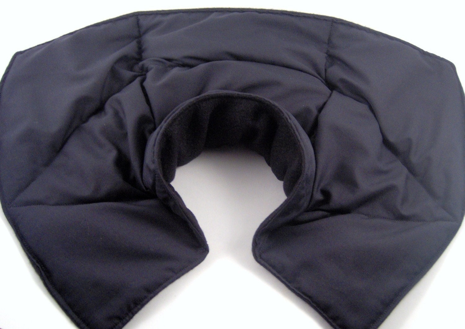 Microwave Neck Warmer, Neck Shoulder Heating Pad, Rice Bag, Flax Heat Pad, black