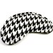 Eye Pack Eye Pillow, Rice Flax Heat Bag, Cold Pack, Lavender Chamomile or Unscented, houndstooth