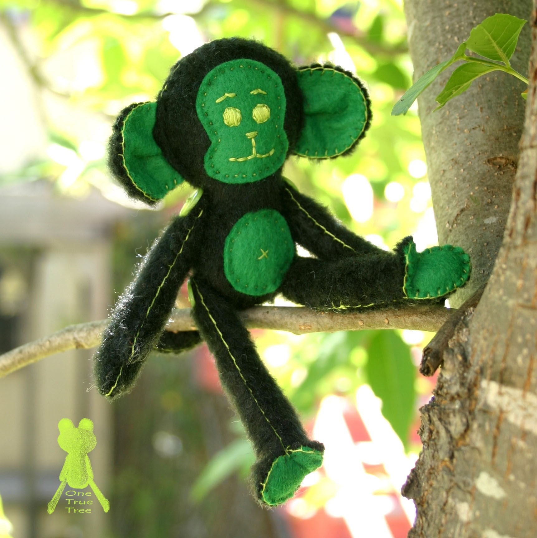 Iona the Monkey - Posable Monkey Art Toy