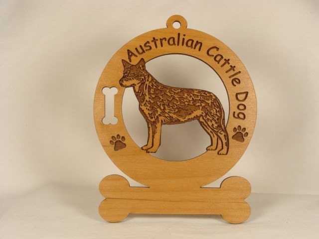 1309 Australian Cattle Dog Standing Personalized Ornament