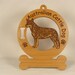1309 Australian Cattle Dog Standing Personalized Ornament
