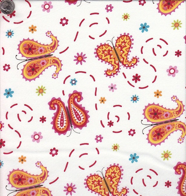 Phoebe Paisley Butterflies by In The Beginning