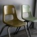 RESERVED. pair of fiberglass children's chairs