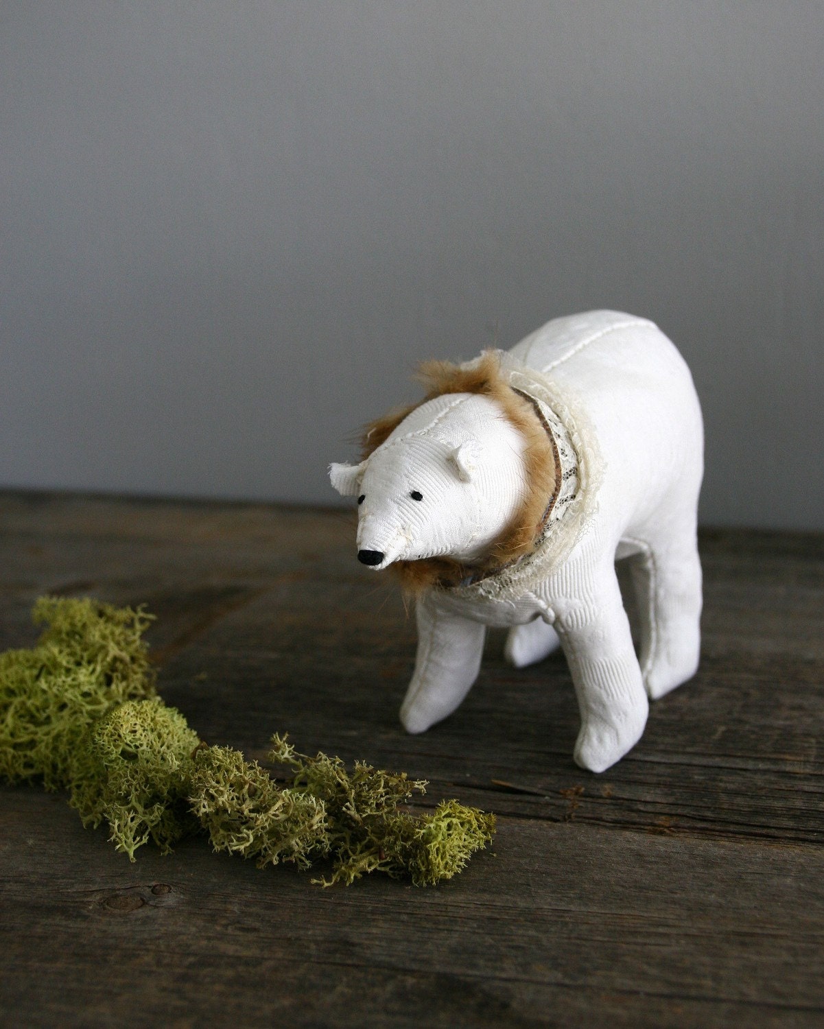 a not-quite-naked polar bear