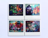 Graffiti Coasters,  Miami Street Art - Set of 4 Ceramic Coasters
