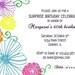 Pretty Floral Invitation