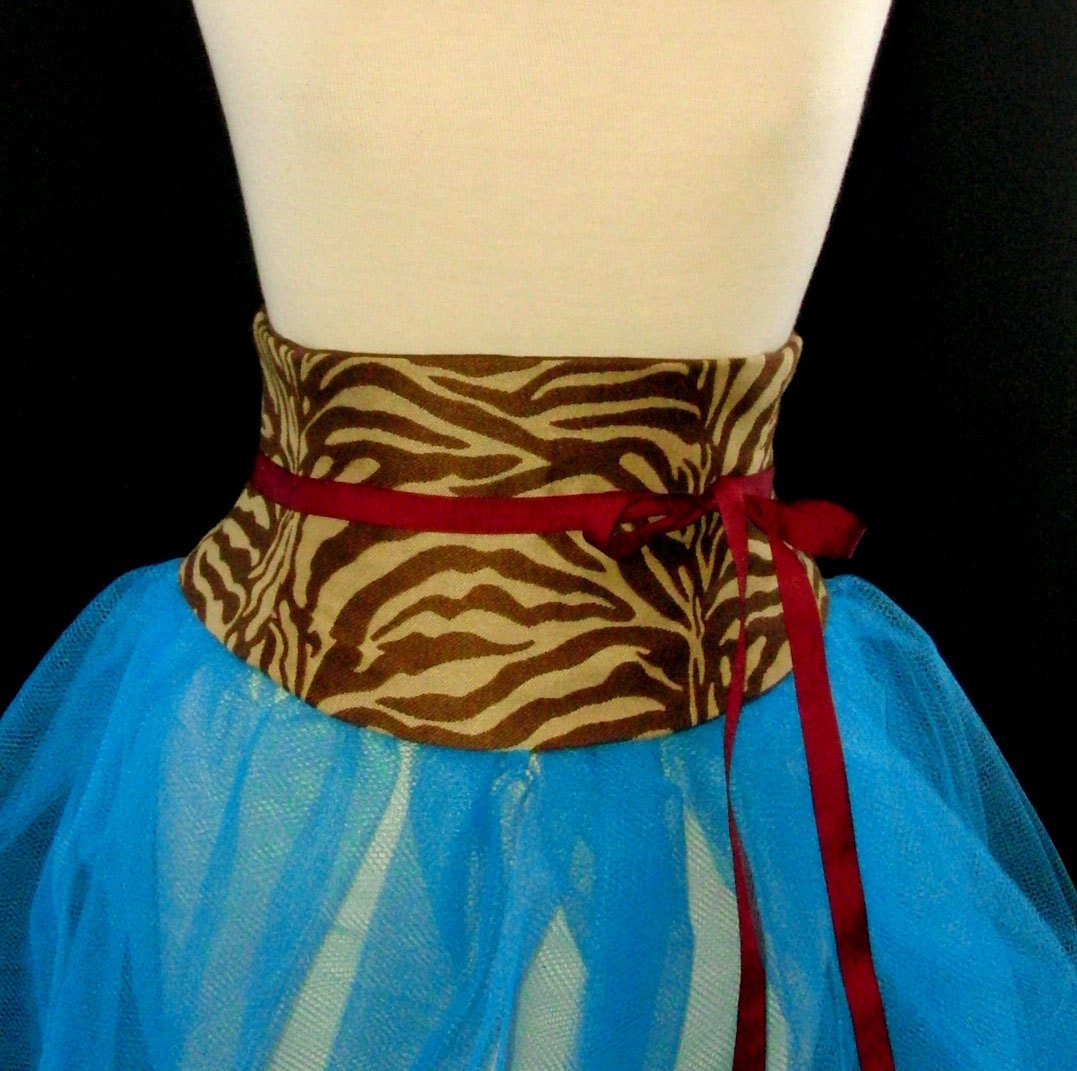 Waist Cincher Corset Belt Sexy Animal Print B CLEARANCE