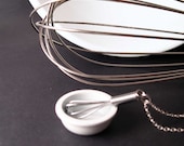 Mini Working Wire Whisk Necklace - Let Me Whisk YOU Away