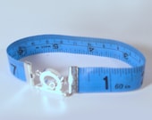 Do YOU Measure Up - extremely rare blue tape measure bracelet