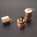 Vintage Gold Lighter Earrings - YOU Light Up My Life