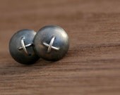 Button Post Earrings