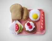 Felt Happy Breakfast Set Pattern PDF