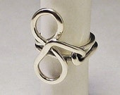 Sterling Silver Infinity Symbol Ring Second Edition
