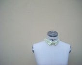 S A L E Metallic Lemon Brocade Collar