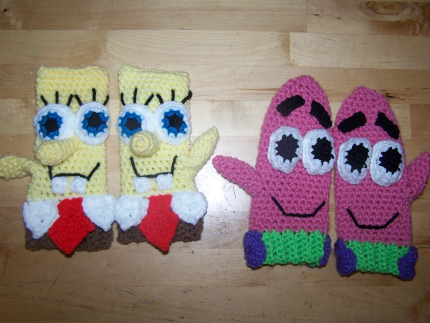 Spongy and Starfish Mittens PDF Set