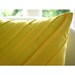 Contemporary Yellow - Throw Pillow Covers - 20x20 Inches Suede Pillow Cover in Bright Yellow